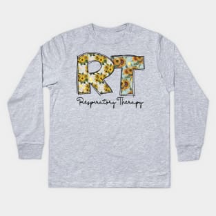Respiratory Therapist Kids Long Sleeve T-Shirt